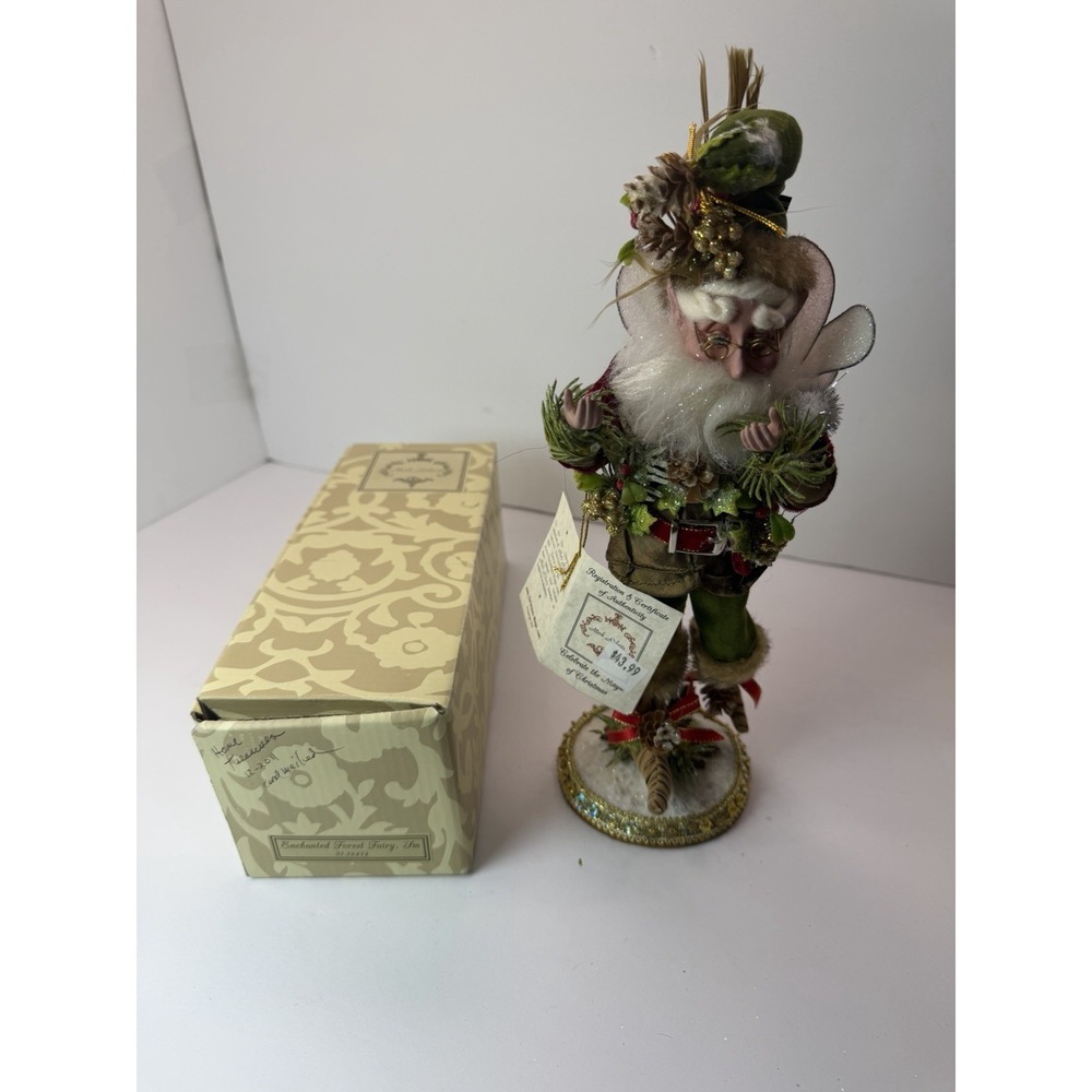 Mark Roberts Enchanted Forest Fairy Small 9" Figure 51-12474 W/ Base